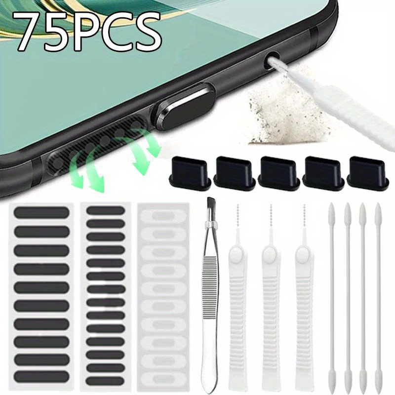 Tools Xiaomi - 75pcs Kit Pembersih Port Pengisian Daya