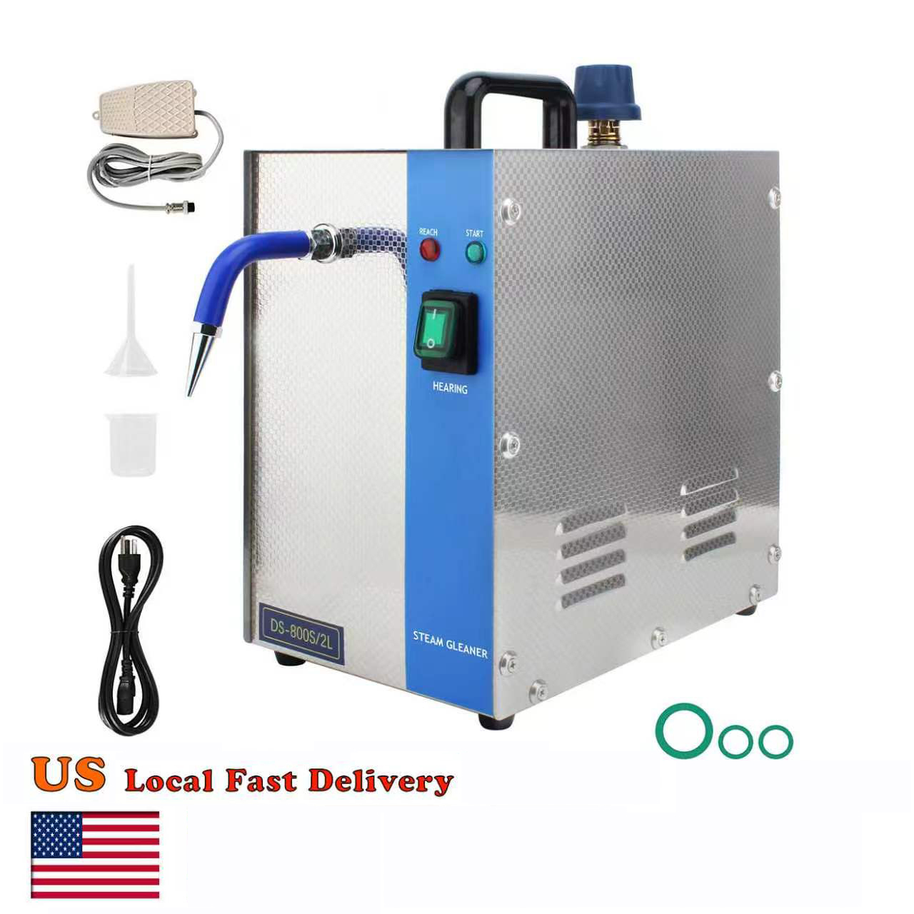 Pembersih Uap Perhiasan 1300W  - Workshop Tools Steam ulasan dan harga