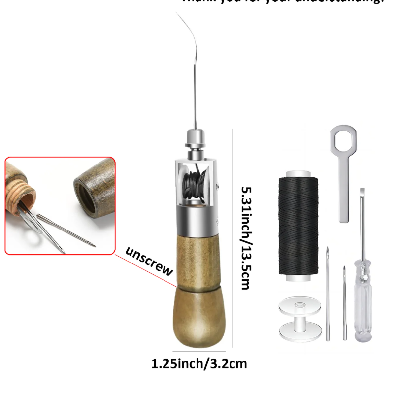Set Alat Jahit Kulit Profesion - Mechanical Workshop Tools And Equipment ulasan dan harga