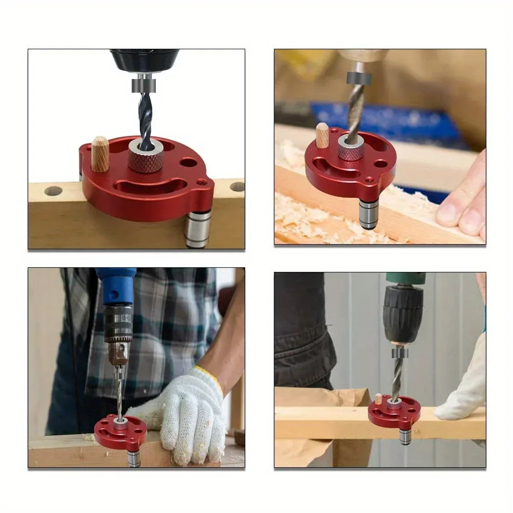 Jig Doweling Pemusatan Mandiri - Pocket Hole Jig ulasan dan harga