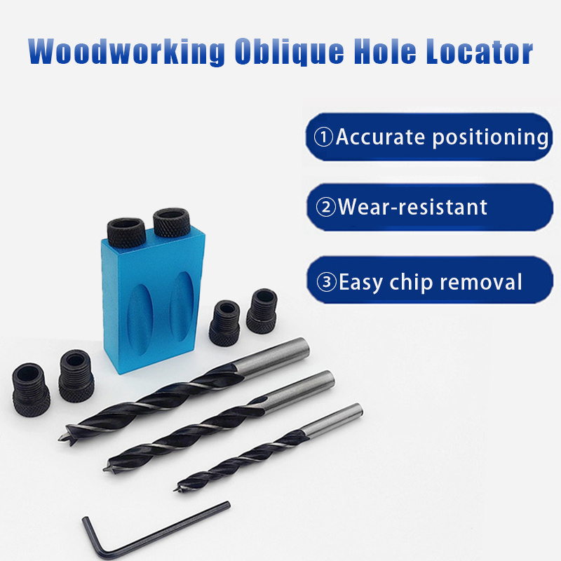 7/14pcs 15 Derajat Alat Pencar - Pocket Hole Jig ulasan dan harga