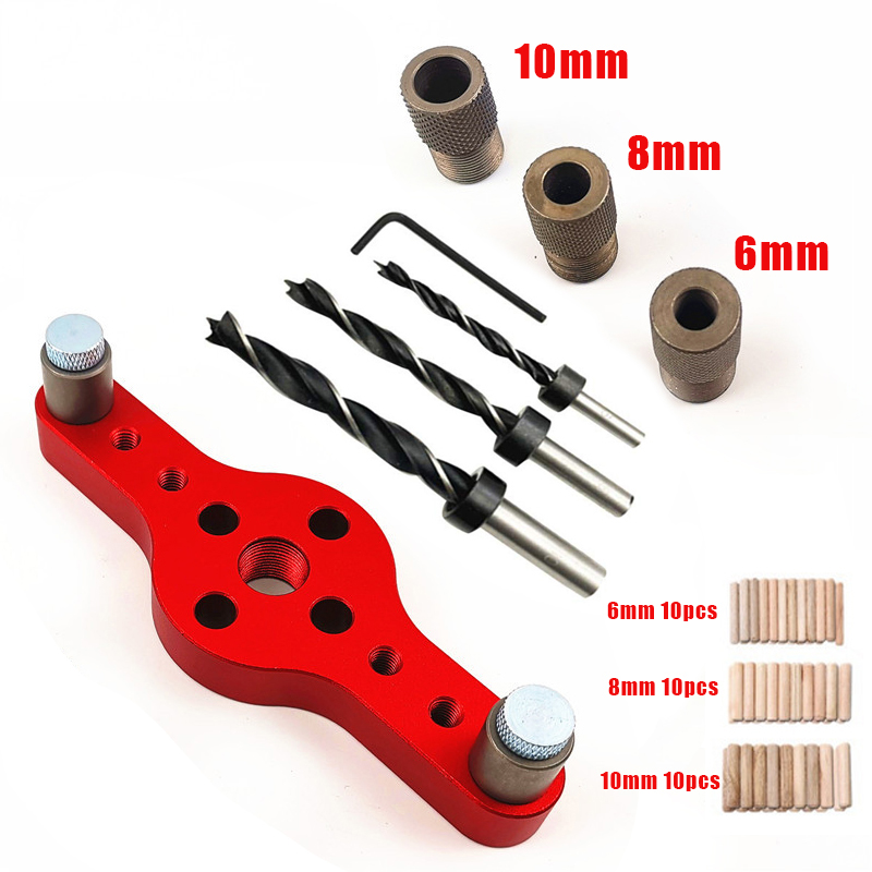 6/8/10Mm Paduan Lubang Saku Ve - Pocket Hole Jig ulasan dan harga