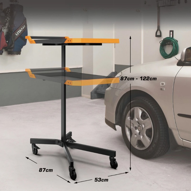 Meja Kerja Mobile dengan Ketin - Workshop Garage Tools Manufacturer ulasan dan harga