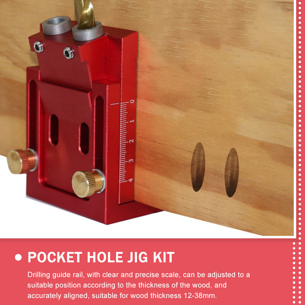 Jig Lubang Saku 15 Derajat, Pa - Pocket Hole Jig ulasan dan harga