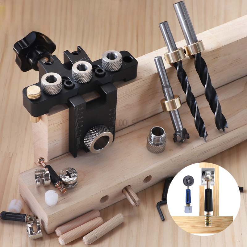 3 in 1 Jig Dowel yang Dapat Di - Pocket Hole Jig ulasan dan harga