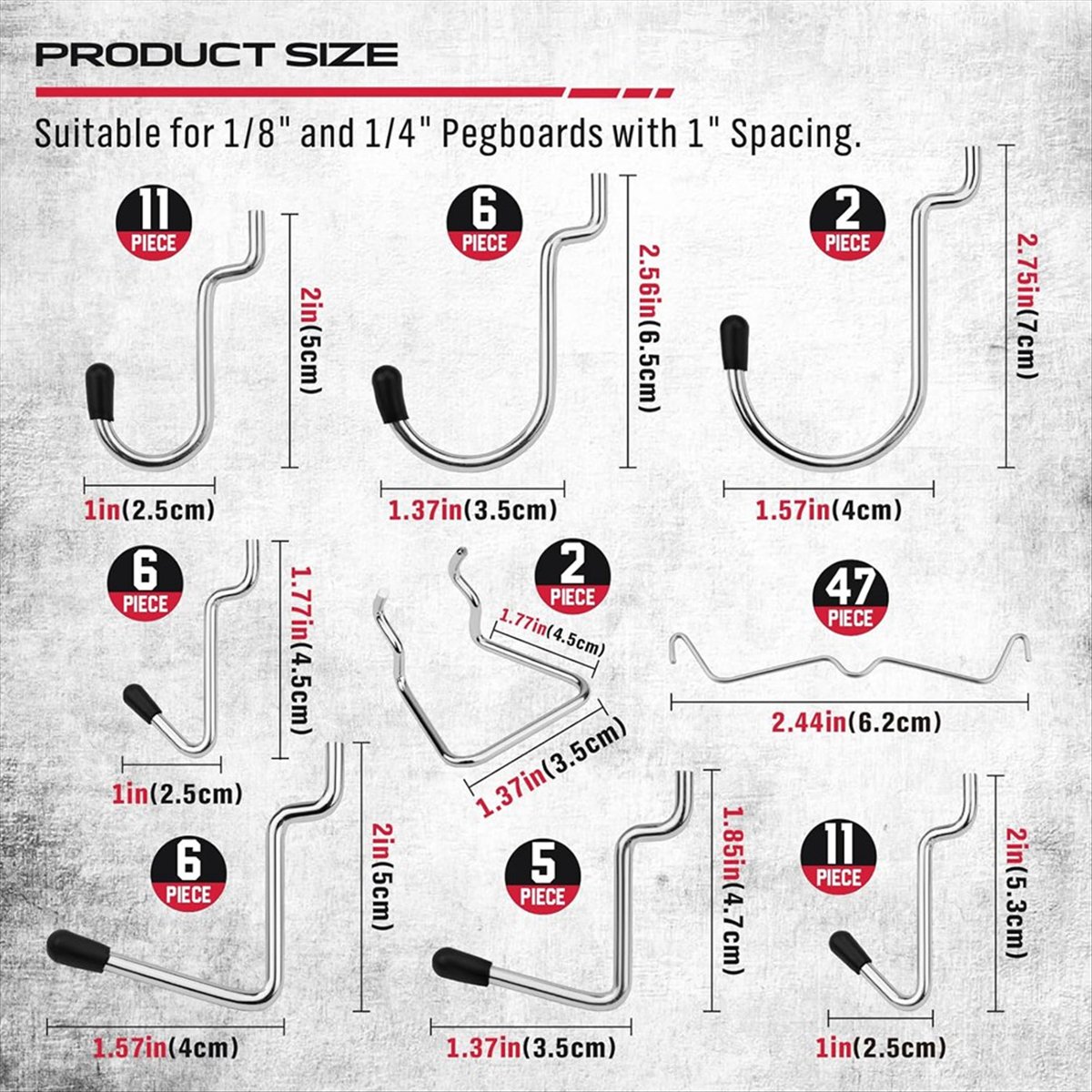 PENJUALAN AA63 121Pcs Set Kait - Workshop Tools Sale ulasan dan harga